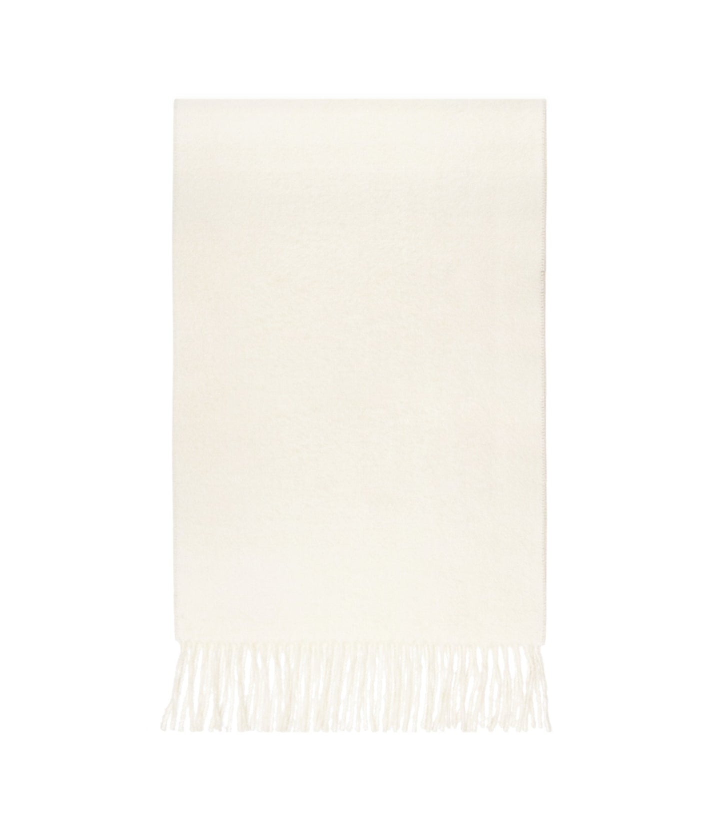 Cream White alpakų vilnos šalikas