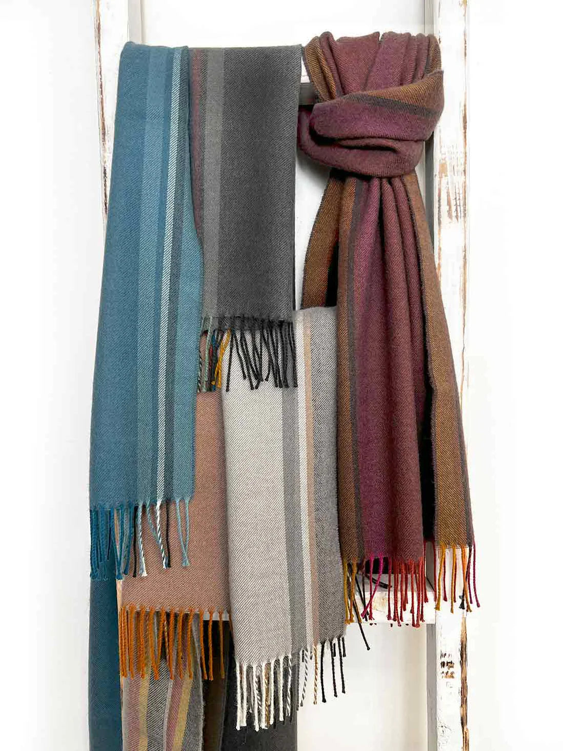 Spiced Apple alpakų vilnos šalikas