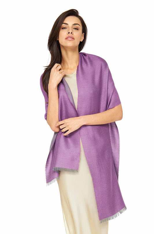 Alpakų vilnos ir šilko šalis AlpaSilk Purple