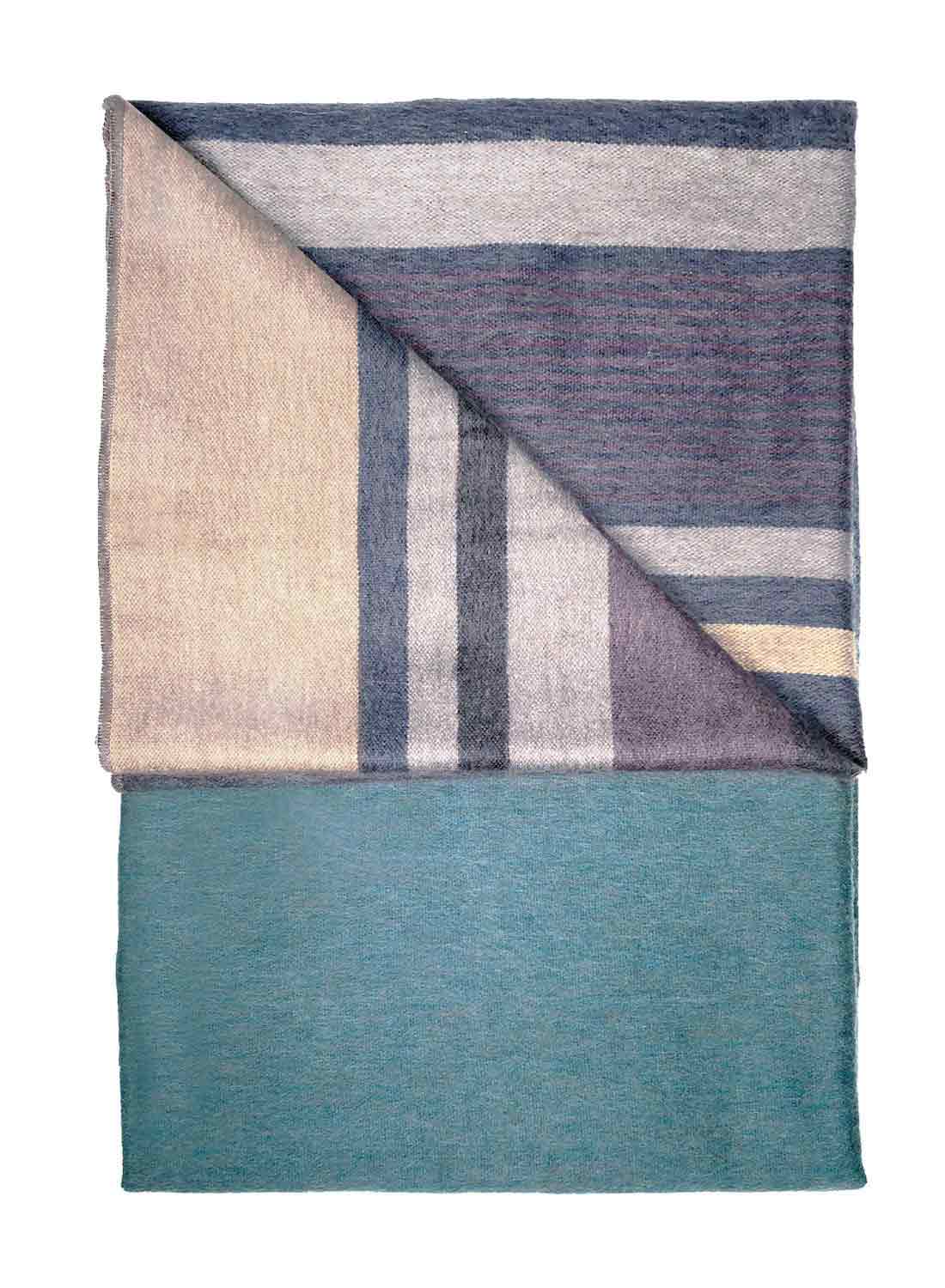 Alpakų vilnos pledas Jade Forest