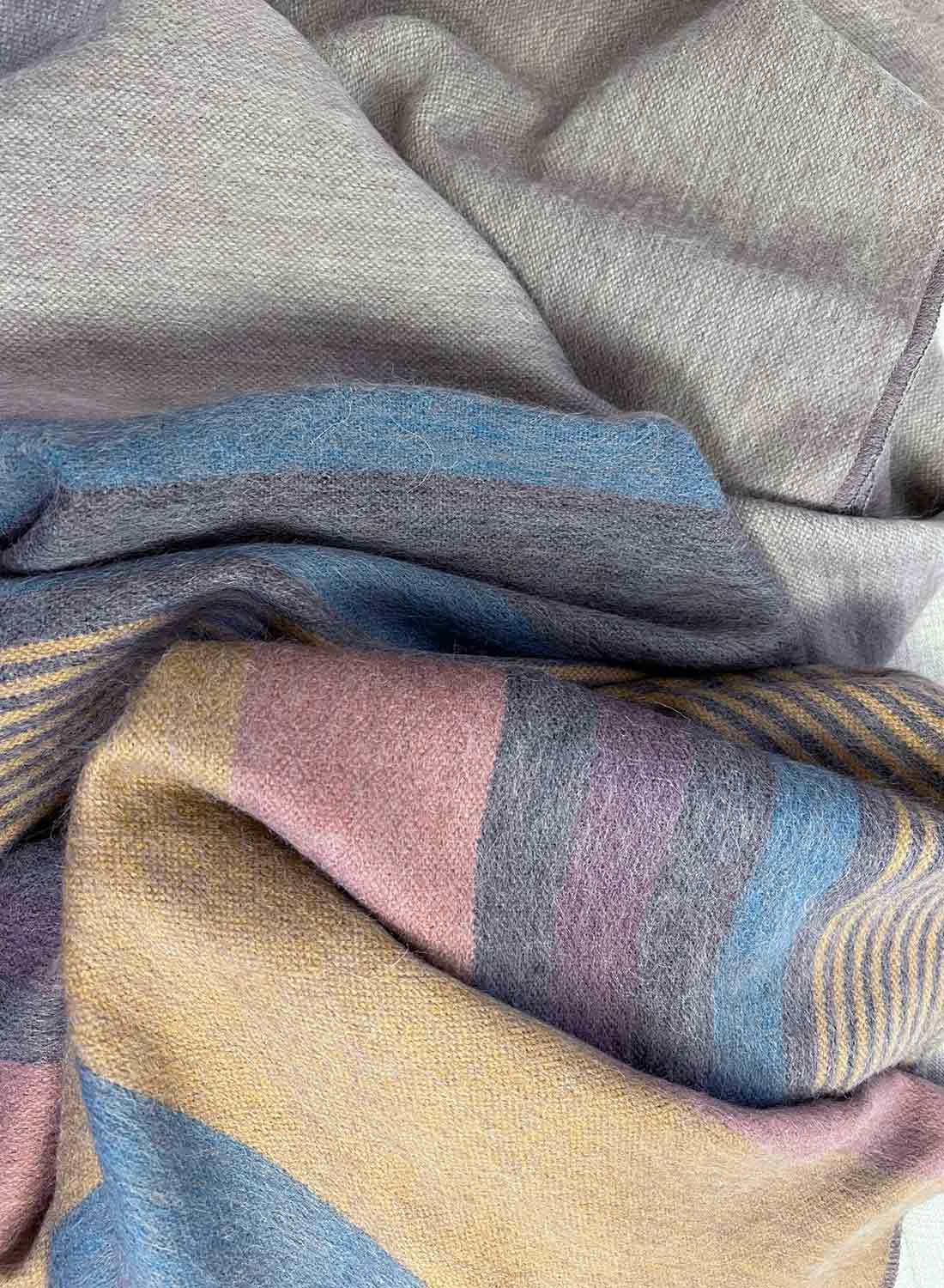 Alpakų vilnos pledas Southwest