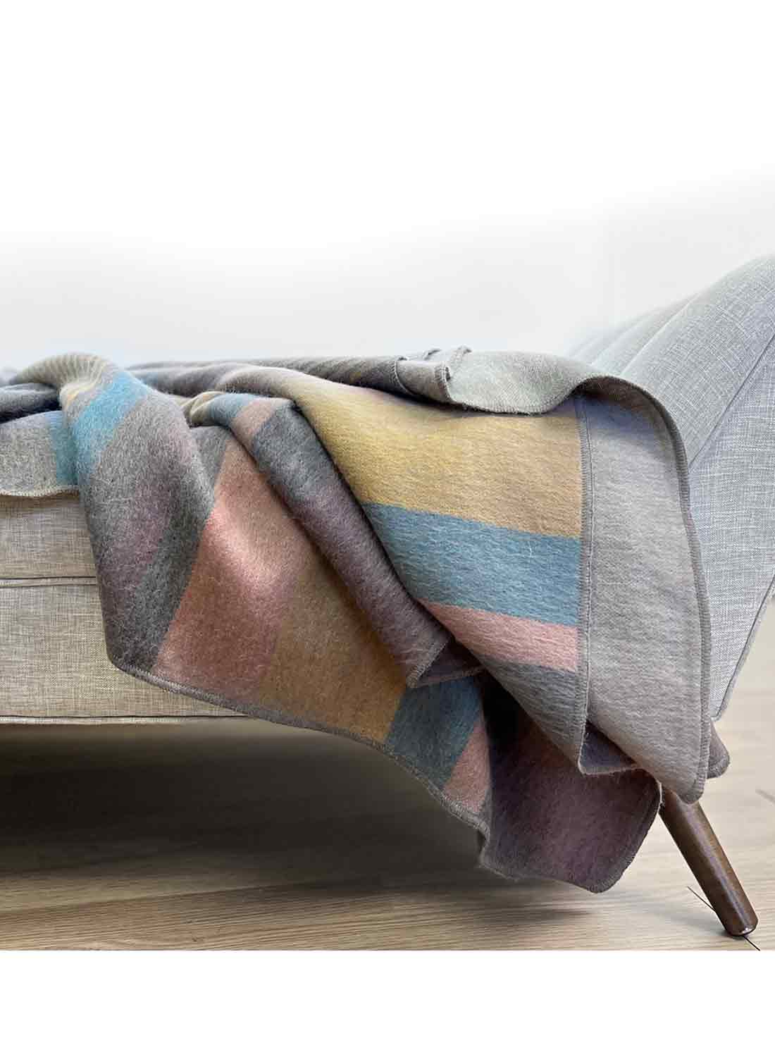 Alpakų vilnos pledas Southwest