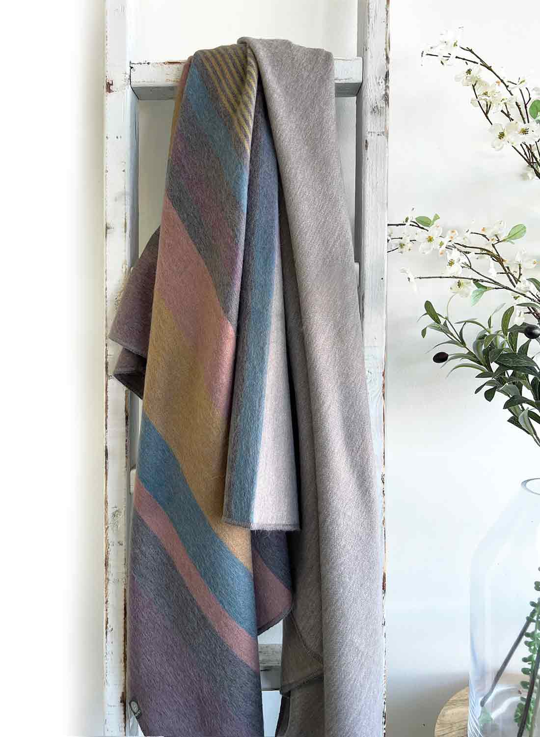 Alpakų vilnos pledas Southwest