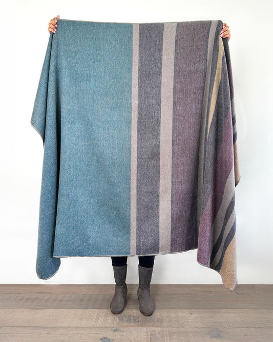 Alpakų vilnos pledas Jade Forest