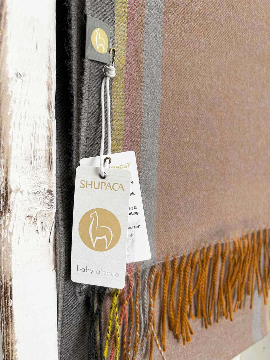 Copper Mine alpakų vilnos šalikas