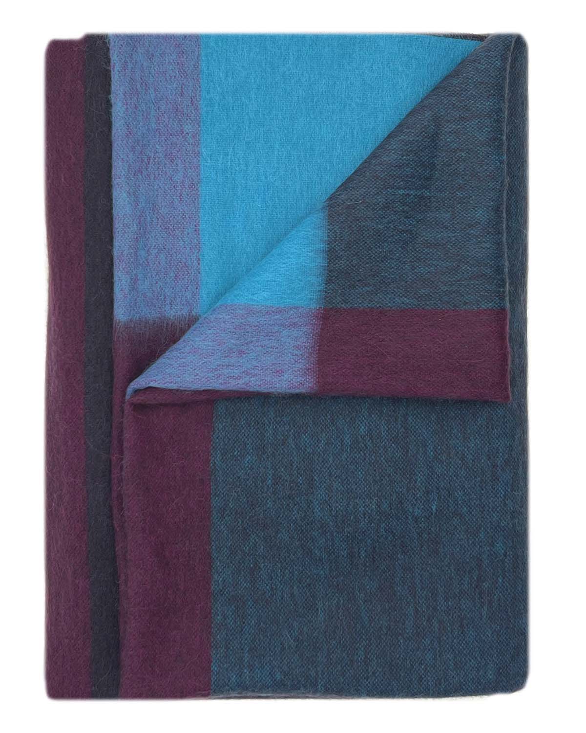 Alpakų vilnos pledas Nightfall