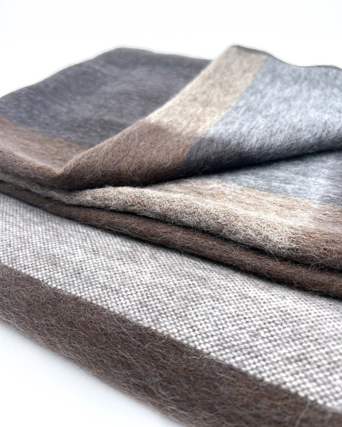 Alpakų vilnos pledas Woodland Lapis